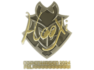 Sticker | HooXi (Gold) | Copenhagen 2024