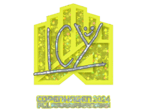 Sticker | ICY (Glitter) | Copenhagen 2024