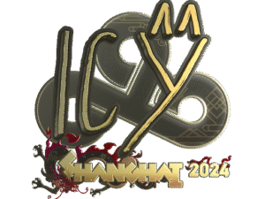 Sticker | ICY (Gold) | Shanghai 2024