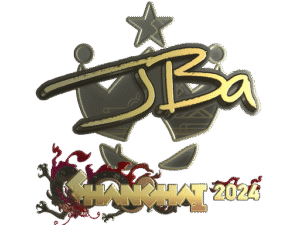Sticker | JBa (Gold) | Shanghai 2024