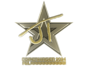 Sticker | JT (Gold) | Copenhagen 2024