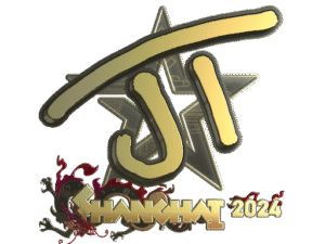 Sticker | JT (Gold) | Shanghai 2024