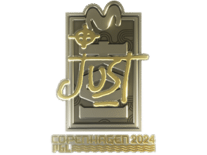 Sticker | JUST (Gold) | Copenhagen 2024