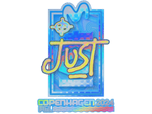 Sticker | JUST (Holo) | Copenhagen 2024