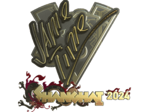 Sticker | Jame (Gold) | Shanghai 2024