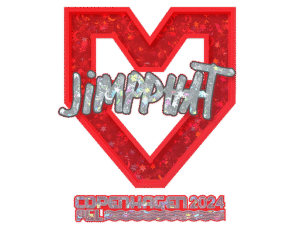 Sticker | Jimpphat (Glitter) | Copenhagen 2024
