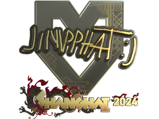 Sticker | Jimpphat (Gold) | Shanghai 2024