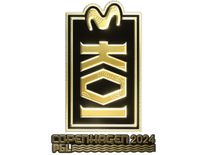 Sticker | KOI (Gold) | Copenhagen 2024