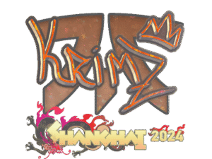 Sticker | KRIMZ (Glitter) | Shanghai 2024