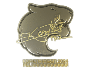 Sticker | KSCERATO (Gold) | Copenhagen 2024