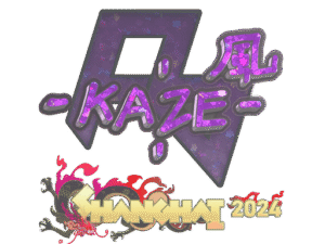 Sticker | Kaze (Glitter) | Shanghai 2024