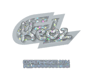 Sticker | Keoz (Glitter) | Copenhagen 2024