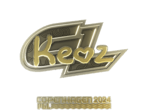 Sticker | Keoz (Gold) | Copenhagen 2024