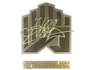 Sticker | Krad (Gold) | Copenhagen 2024