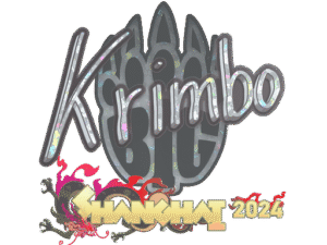 Sticker | Krimbo (Glitter) | Shanghai 2024