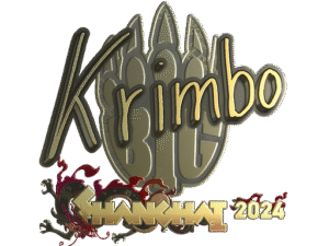 Sticker | Krimbo (Gold) | Shanghai 2024