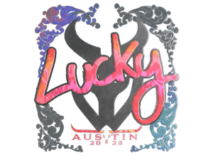 Sticker | Lucky (Holo) | Austin 2025