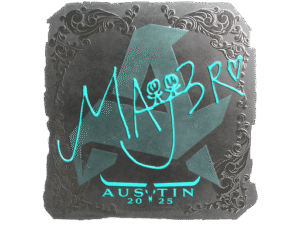 Sticker | MAJ3R (Foil) | Austin 2025