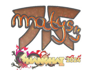 Sticker | MATYS (Glitter) | Shanghai 2024