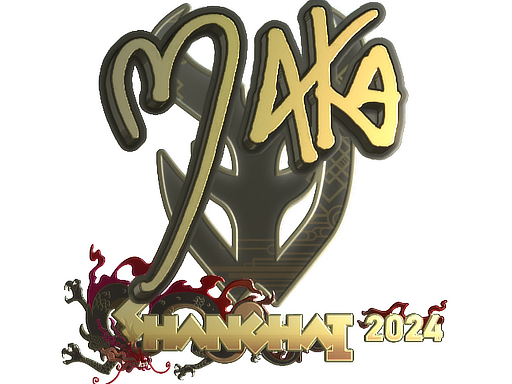 Sticker | Maka (Gold) | Shanghai 2024