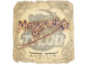 Sticker | Moseyuh | Austin 2025