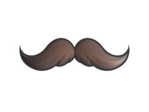 Sticker | Mustachio (Foil)