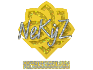 Sticker | NEKiZ (Glitter) | Copenhagen 2024