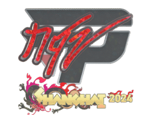 Sticker | NQZ (Glitter) | Shanghai 2024