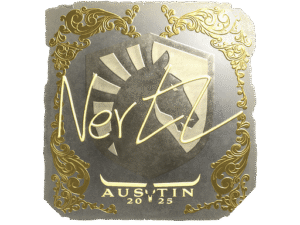 Sticker | NertZ (Gold) | Austin 2025