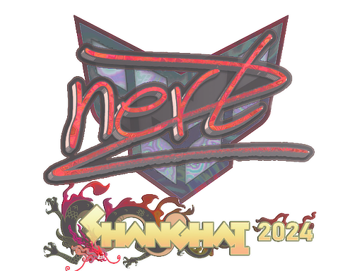 Sticker | NertZ (Holo) | Shanghai 2024