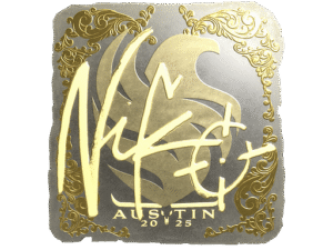 Sticker | NiKo (Gold) | Austin 2025