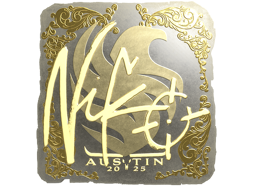 Sticker | NiKo (Gold) | Austin 2025