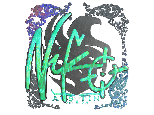 Sticker | NiKo (Holo) | Austin 2025