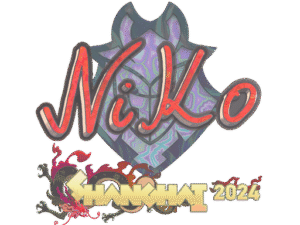 Sticker | NiKo (Holo) | Shanghai 2024