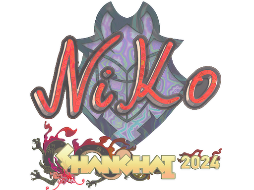 Sticker | NiKo (Holo) | Shanghai 2024