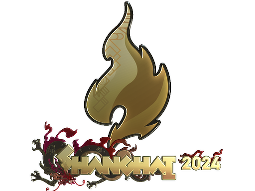 Sticker | Passion UA (Gold) | Shanghai 2024