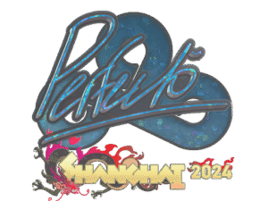 Sticker | Perfecto (Glitter) | Shanghai 2024