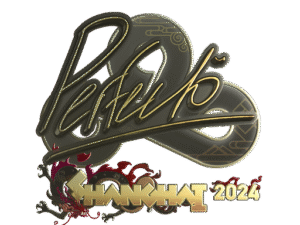 Sticker | Perfecto (Gold) | Shanghai 2024