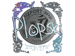 Sticker | Plopski (Holo) | Austin 2025