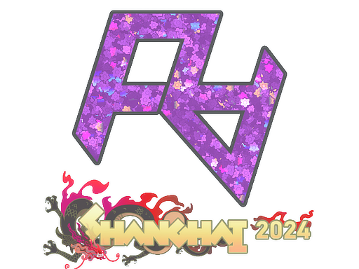 Sticker | Rare Atom (Glitter) | Shanghai 2024