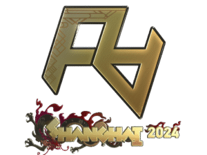 Sticker | Rare Atom (Gold) | Shanghai 2024