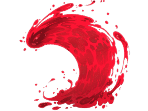 Sticker | Ruby Wave (Lenticular)