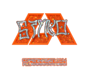 Sticker | STYKO (Glitter) | Copenhagen 2024