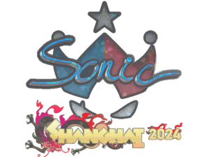 Sticker | Sonic (Glitter) | Shanghai 2024