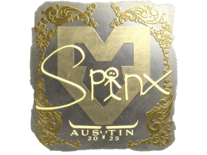 Sticker | Spinx (Gold) | Austin 2025