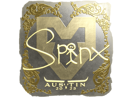 Sticker | Spinx (Gold) | Austin 2025