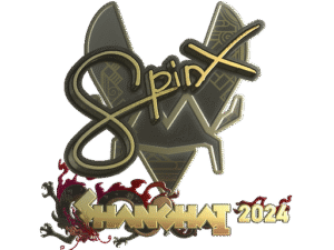 Sticker | Spinx (Gold) | Shanghai 2024