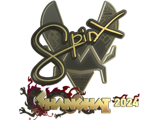 Sticker | Spinx (Gold) | Shanghai 2024