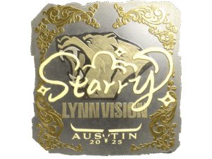 Sticker | Starry (Gold) | Austin 2025