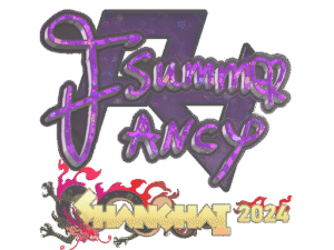 Sticker | Summer (Glitter) | Shanghai 2024